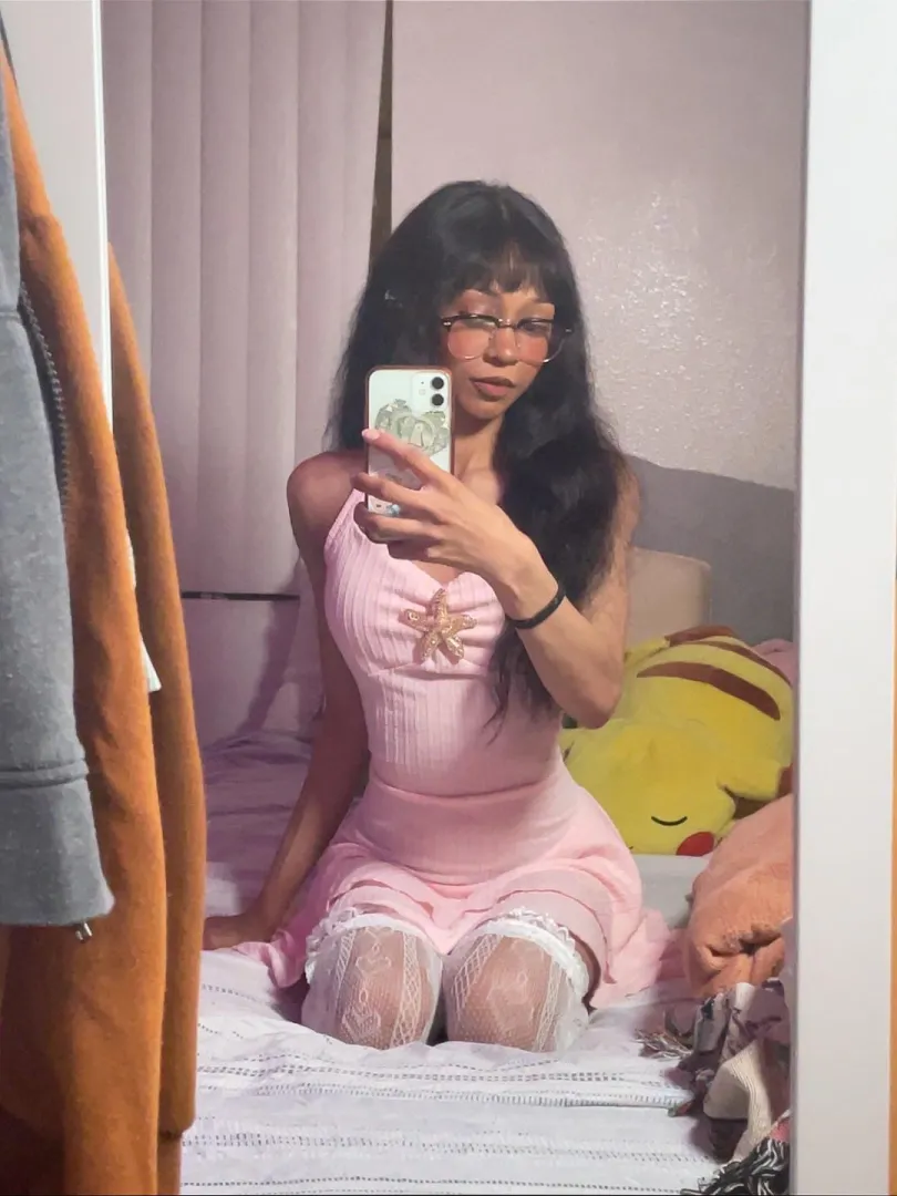 an ebony princess in the flesh