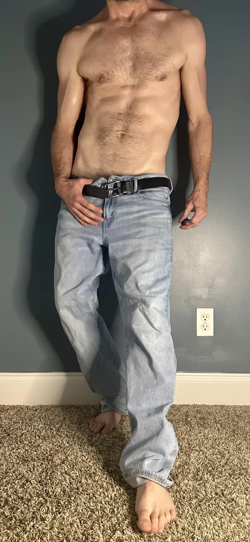 Barefoot blue jean kinda day