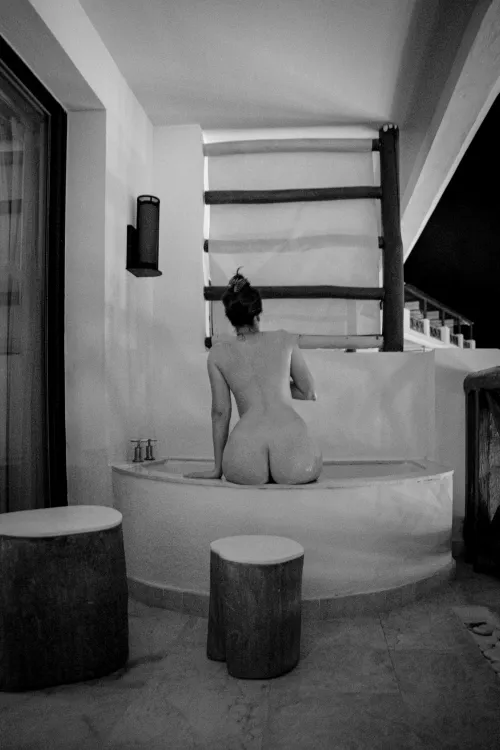 Come in the water is fine