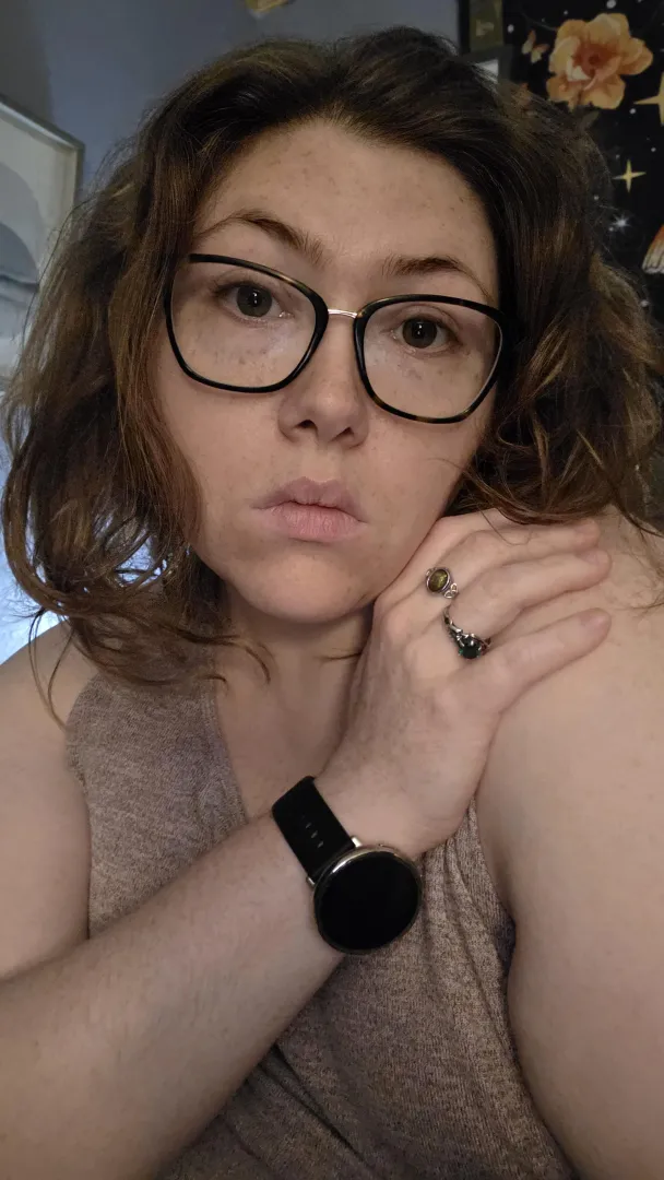 Crochet and a movie.