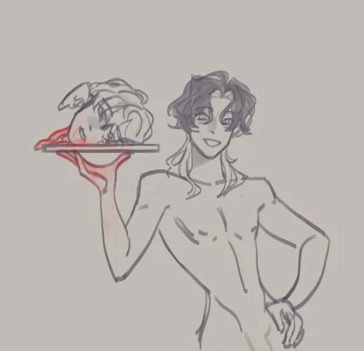 Dinner on a silver platter