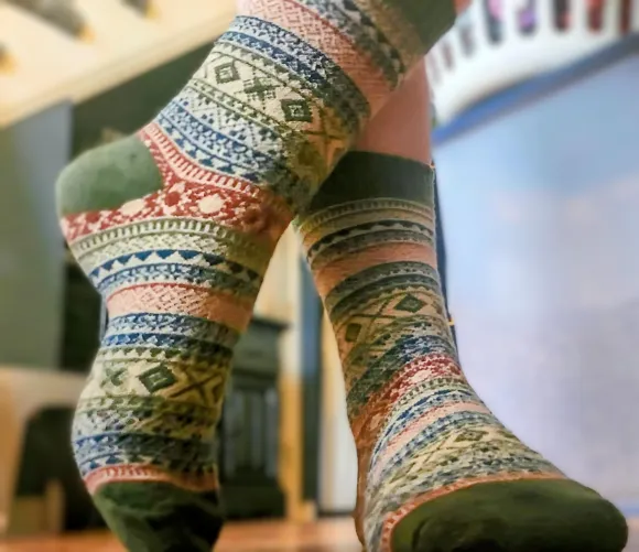 [F] I've been cleaning and sweating all day in these beauties . Care to take a wiff?