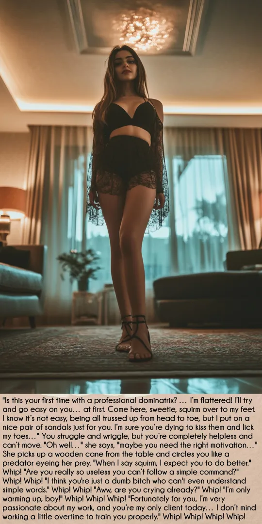 First time with a professional