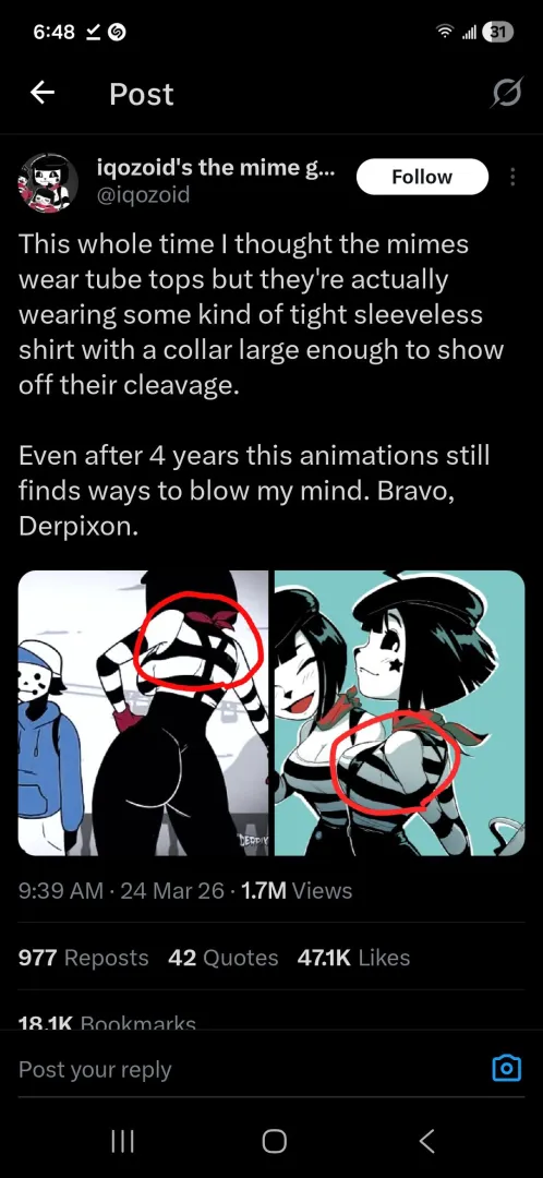 Fun small detail of Mime and Dash