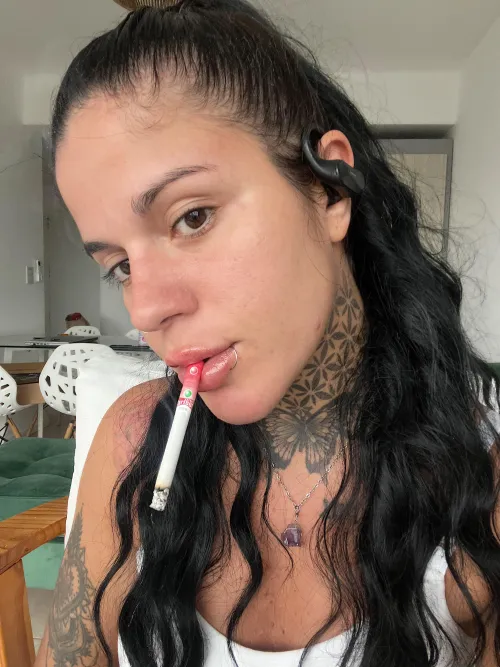 I don’t rush… I enjoy every second, every drag, every reaction