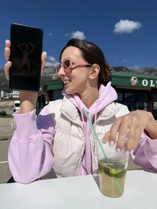 I got so nervous someone would see me