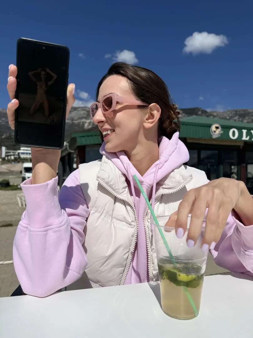 I got so nervous someone would see me