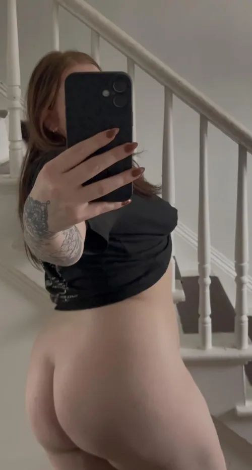 I heard you like pretty redheads with fat asses