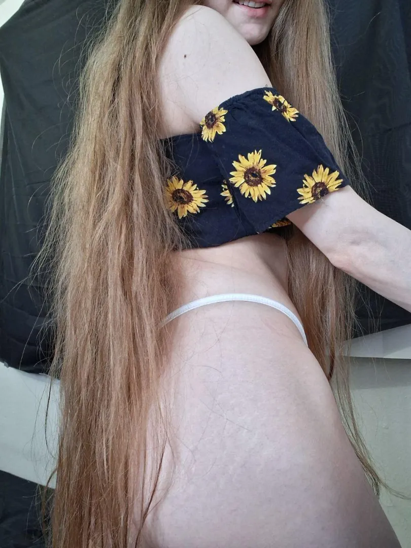 I just trimmed my hair recently but you can't really tell! ;)