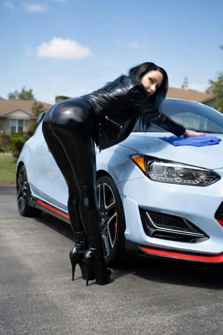 I'll wash the car,  and you can shine me, it's really a win for both