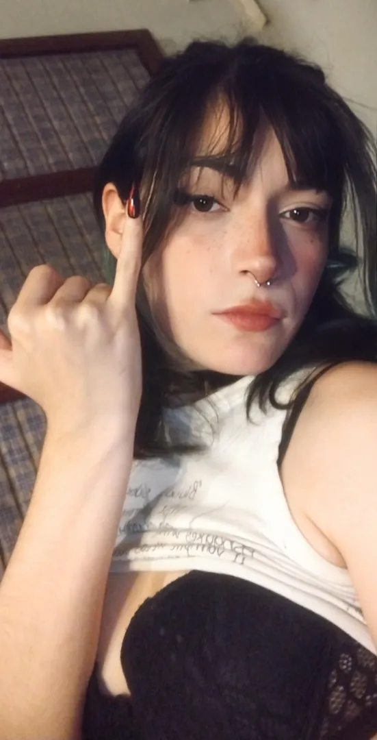 I'm going to measure it against my lipstick tube just to prove how genetically inferior you are.