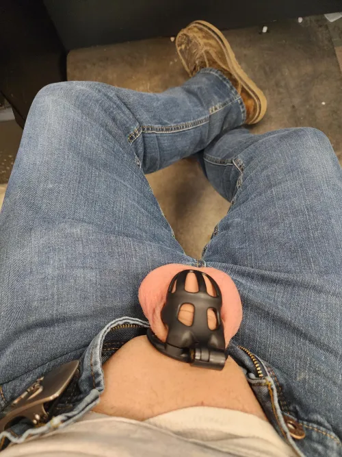 Just a little show at the desk