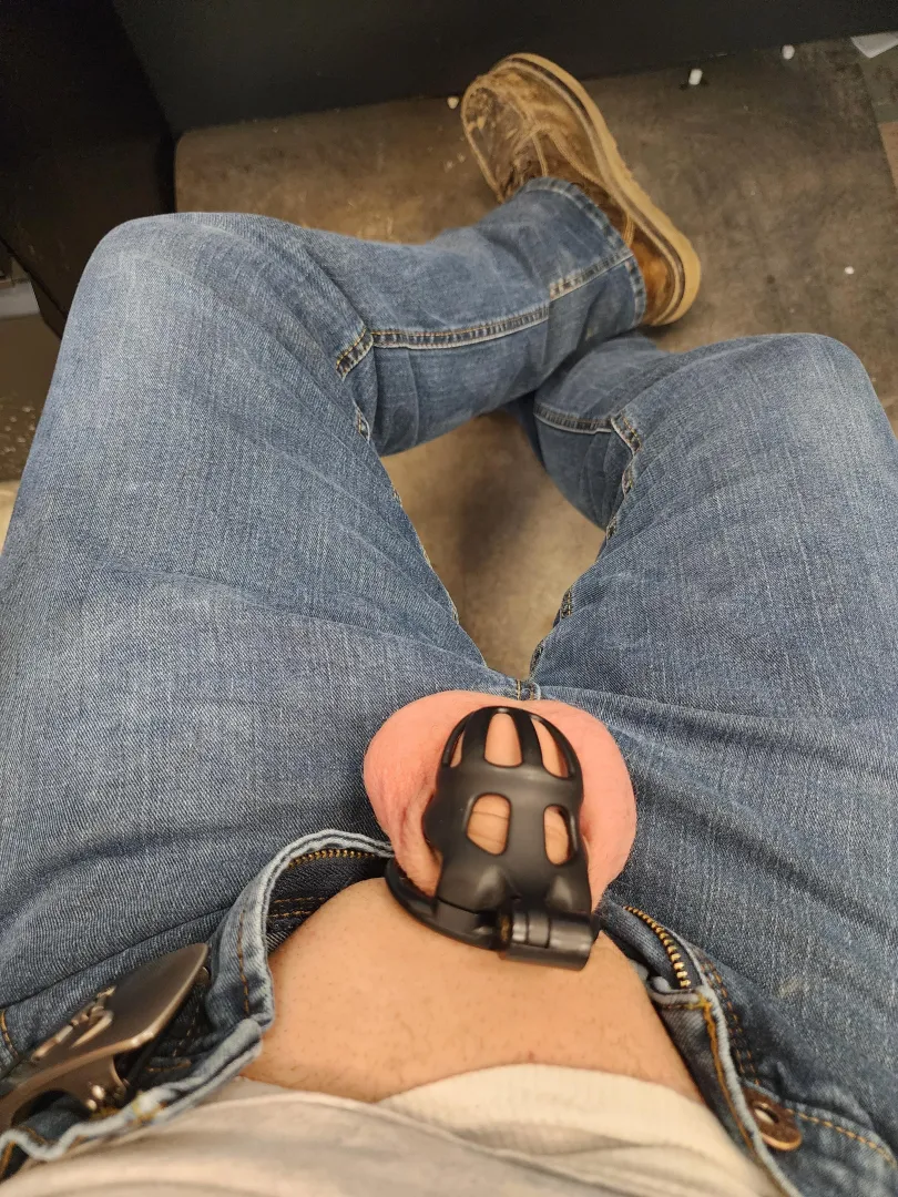 Just a little show at the desk