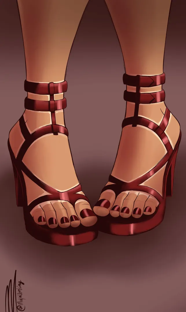 Kasane Teto Tanned Toes (mayauprising)