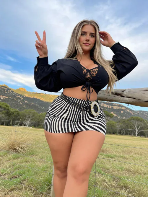 Lick these legs clean if you must