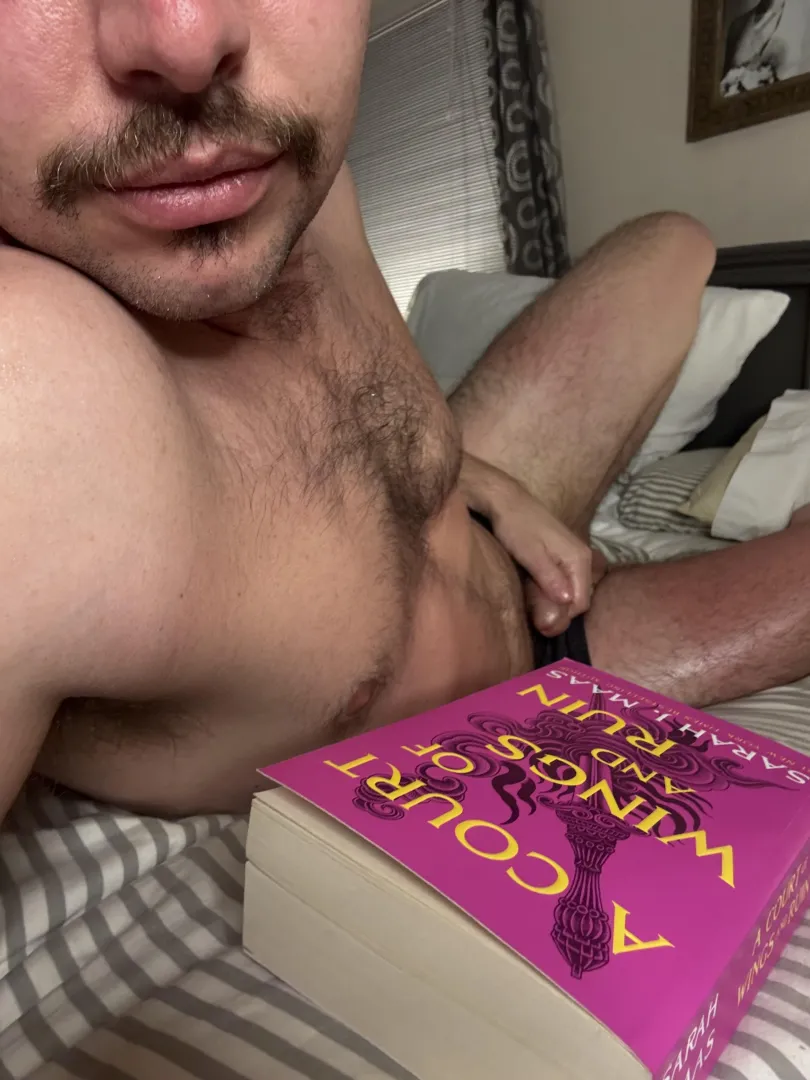 Lounged in the sun all day reading this…gotta oil up this burn. 