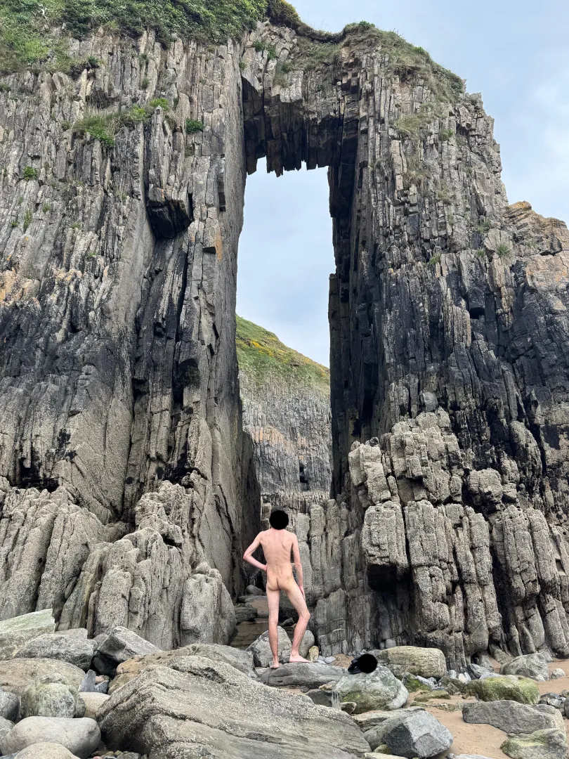 Love to be naked among natural wonders (Wales, UK)