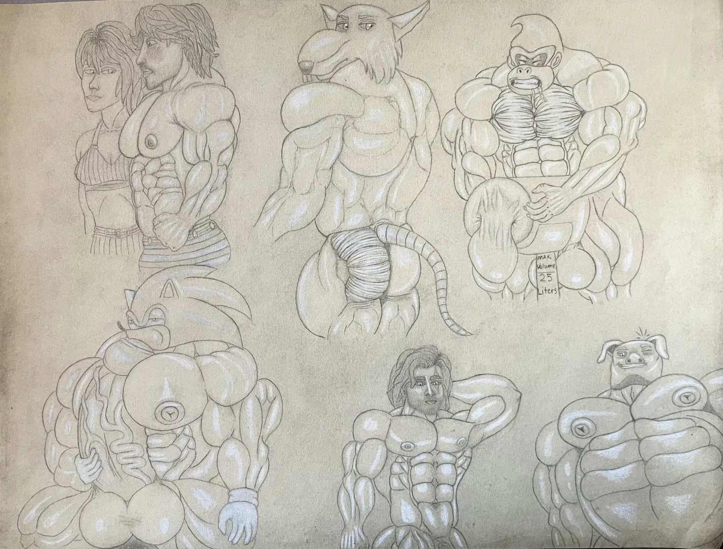 Muscles muscles muscles (Artist: me)