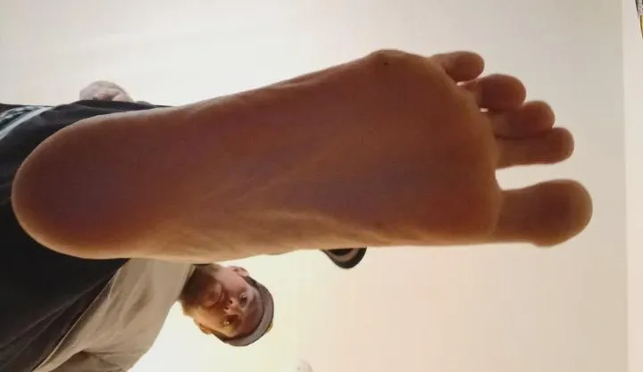 My feet own you. Pay up lil guy