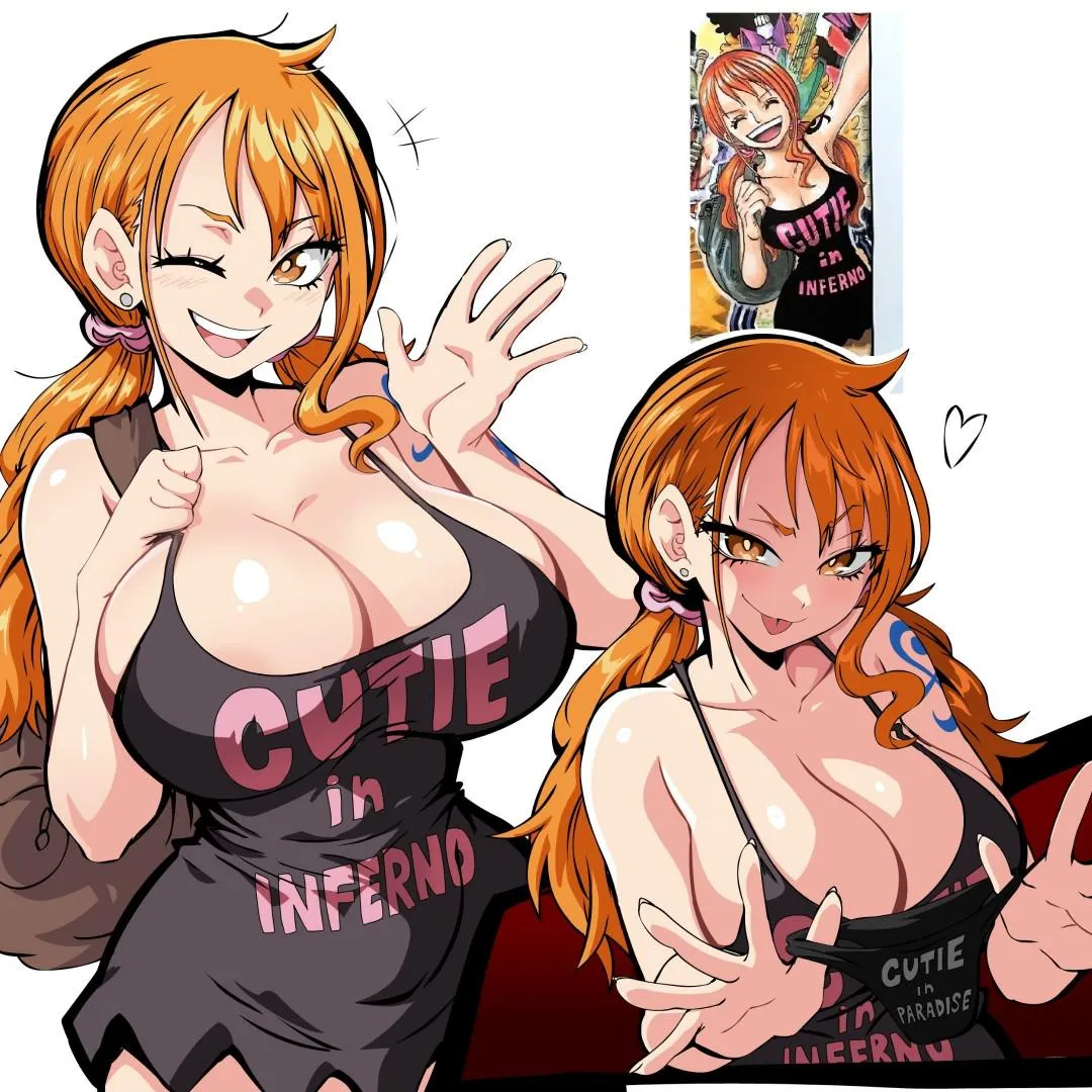 Nami [One Piece] (lewdamone)