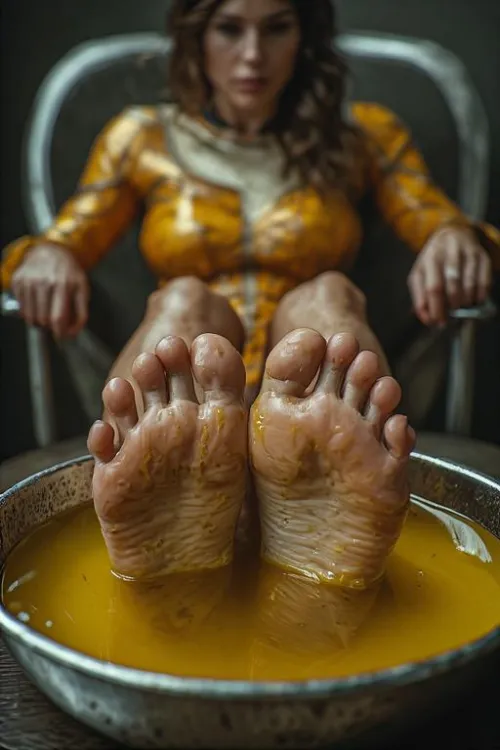 Olive Oil Footbath--the Superhero Edition!