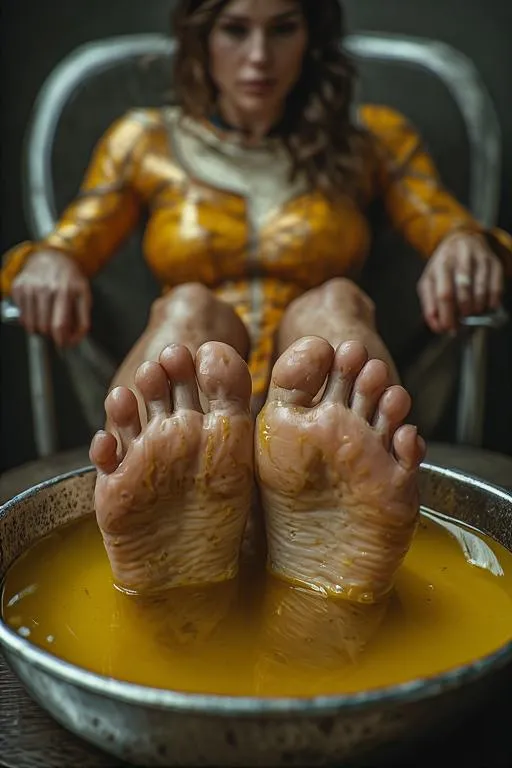 Olive Oil Footbath--the Superhero Edition!