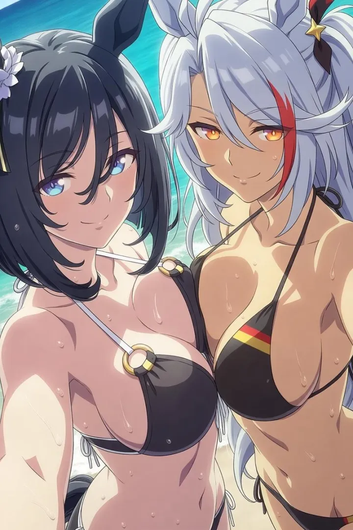 Prinz Eugen and Eishin Flash want to spend this day with their stallion