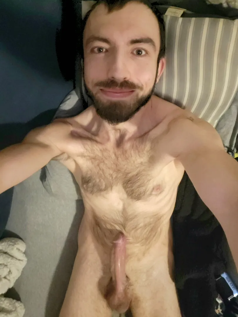 Ready and waiting in bed, all that's missing is you