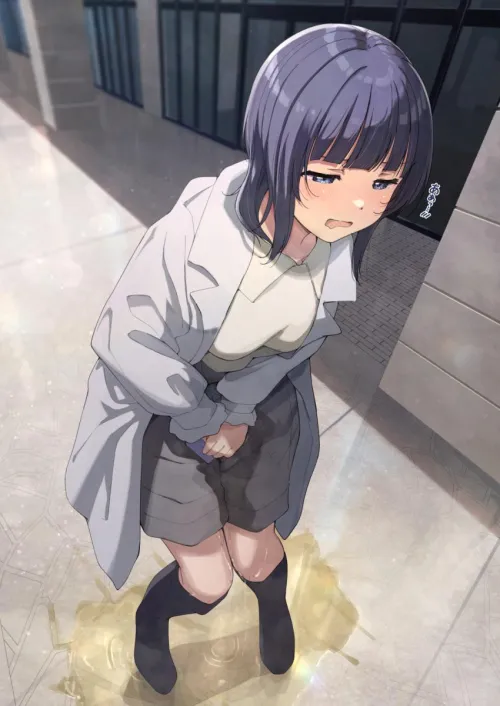 She couldn’t hold it anymore