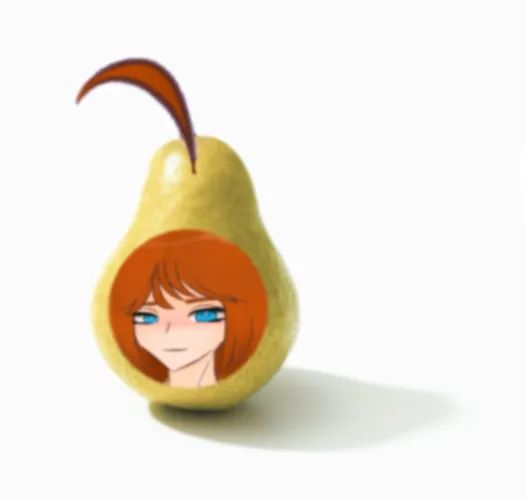 She is now pear