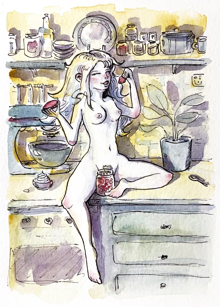 Some doodling - Berries