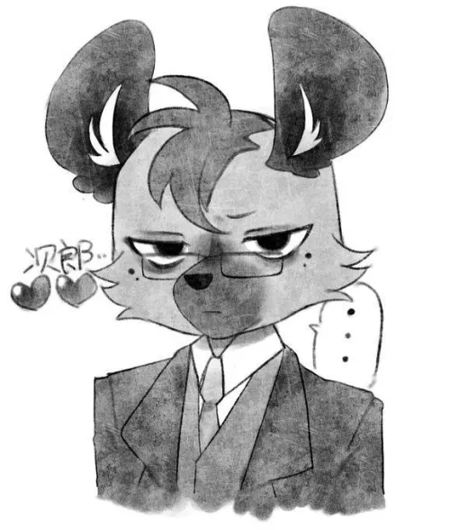 This sexy politician hyena from aggretsuko jiro Haida if you know you know this series doesn’t get enough love