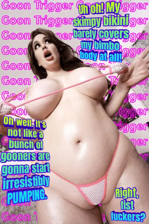 Try not to get triggered, gooner.