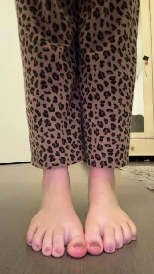 Un moment avec mes pieds