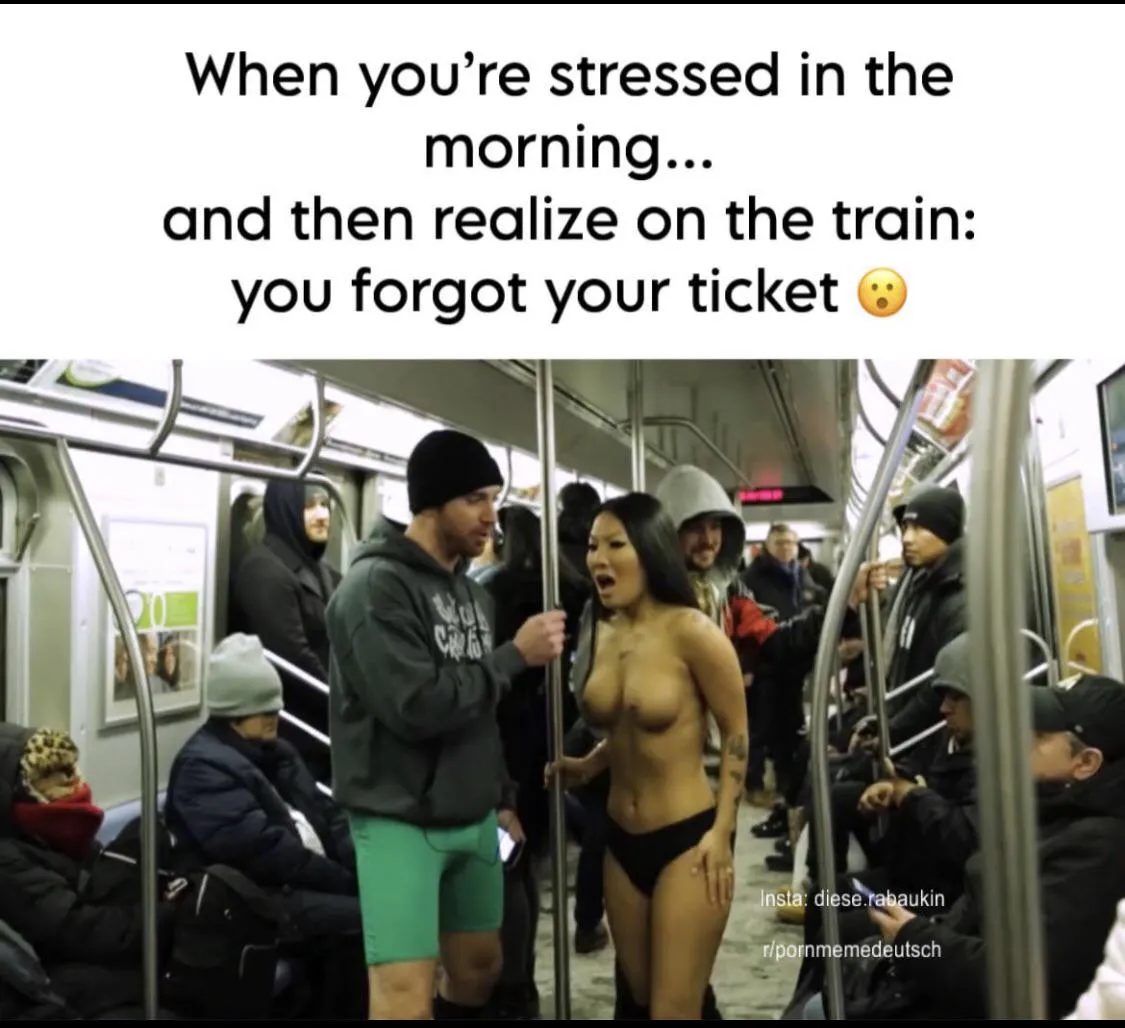 What do you ALWAYS forget when you're in a hurry?