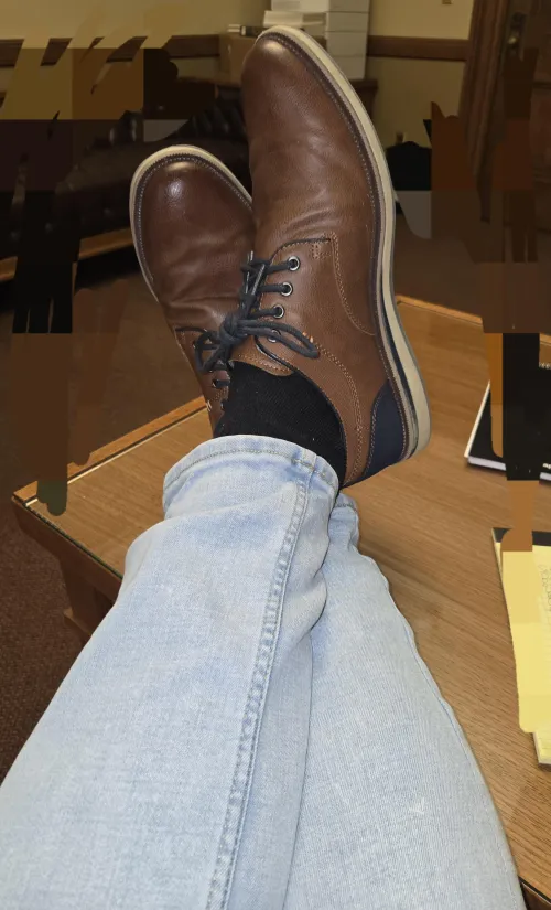 Who volunteers to be my own personal footstool?