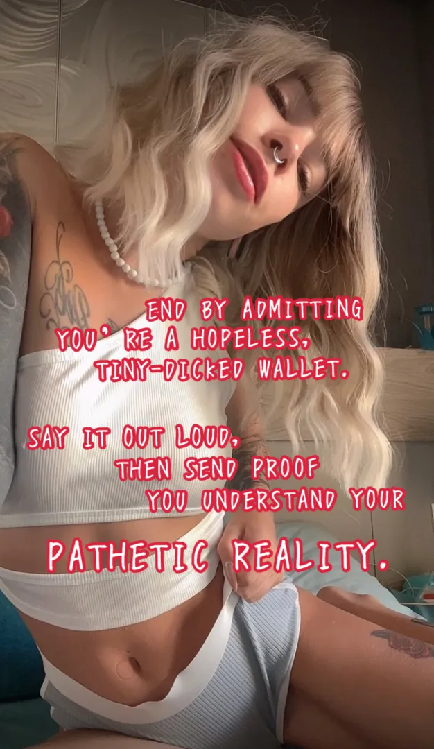 Would you let a dominant mistress humiliate you?