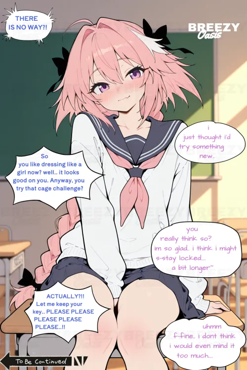 would you let your friends hold your chastity key?~