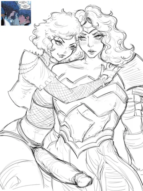 Zatanna x Wonder Woman (by me)