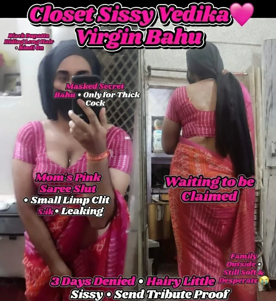 20 desi cd here, looking for a dominant man. A task - You gotta download a pic of me, of your choice, then have it on a secondary phone, and with your hard cock near it send me a photo, if not comfortable, then make a collage of your cock and my photo an
