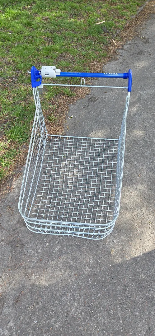 A second trolley has had a wild night