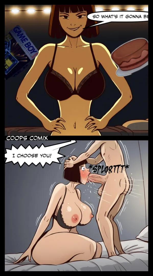 Chocolate cake, gameboy or me?