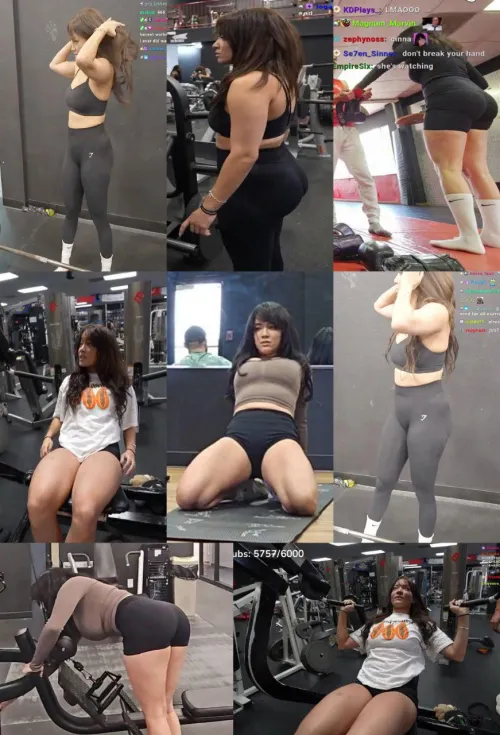 Cinna and Gym streams❤