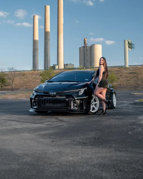 Fishnets match with any ride 