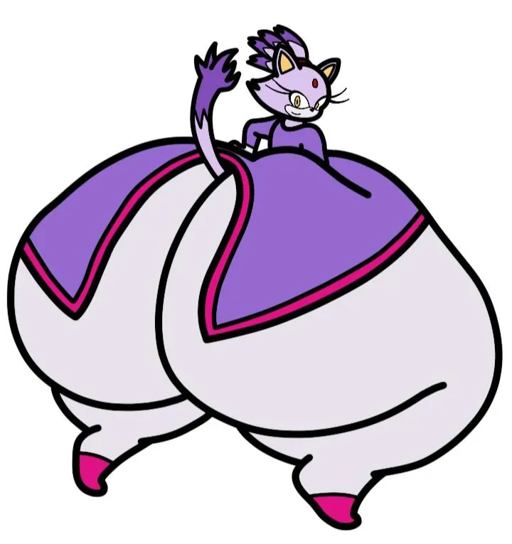 Hyper Blaze the cat (by me)