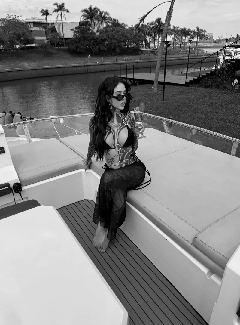 i love spending my day on a boat