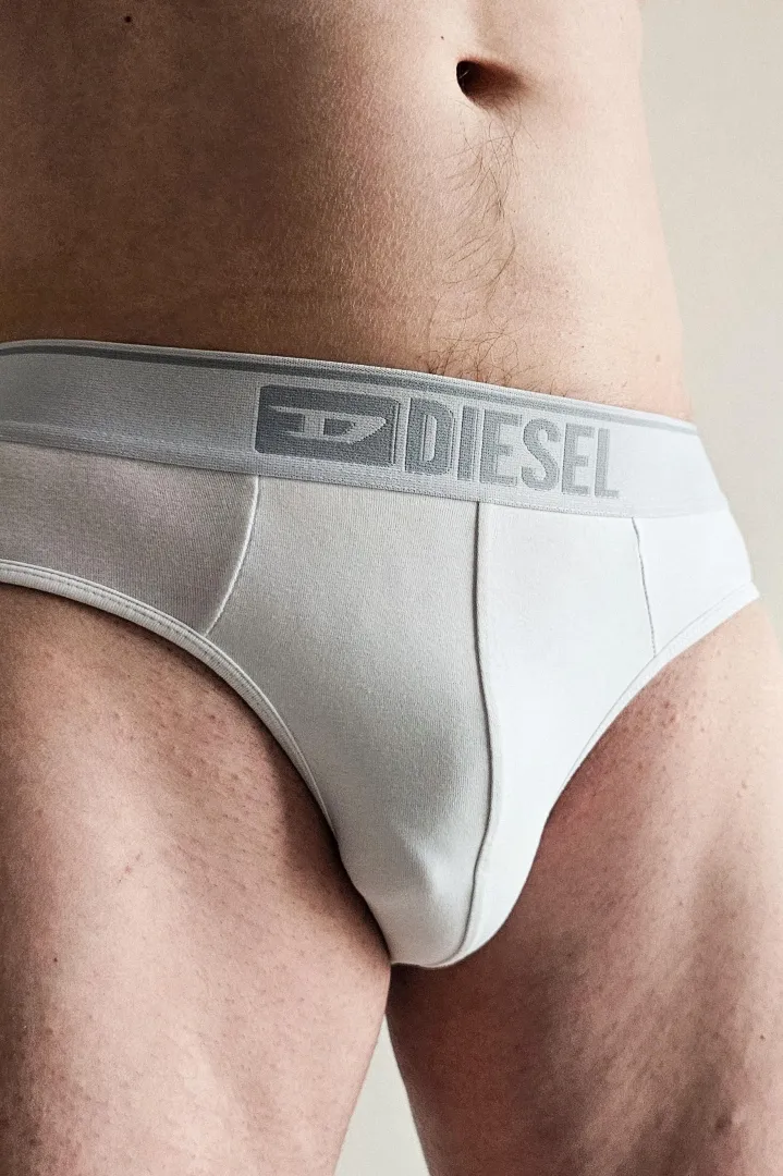 In these Diesel briefs I can't deny that my penis is circumcised and that I have pubes.