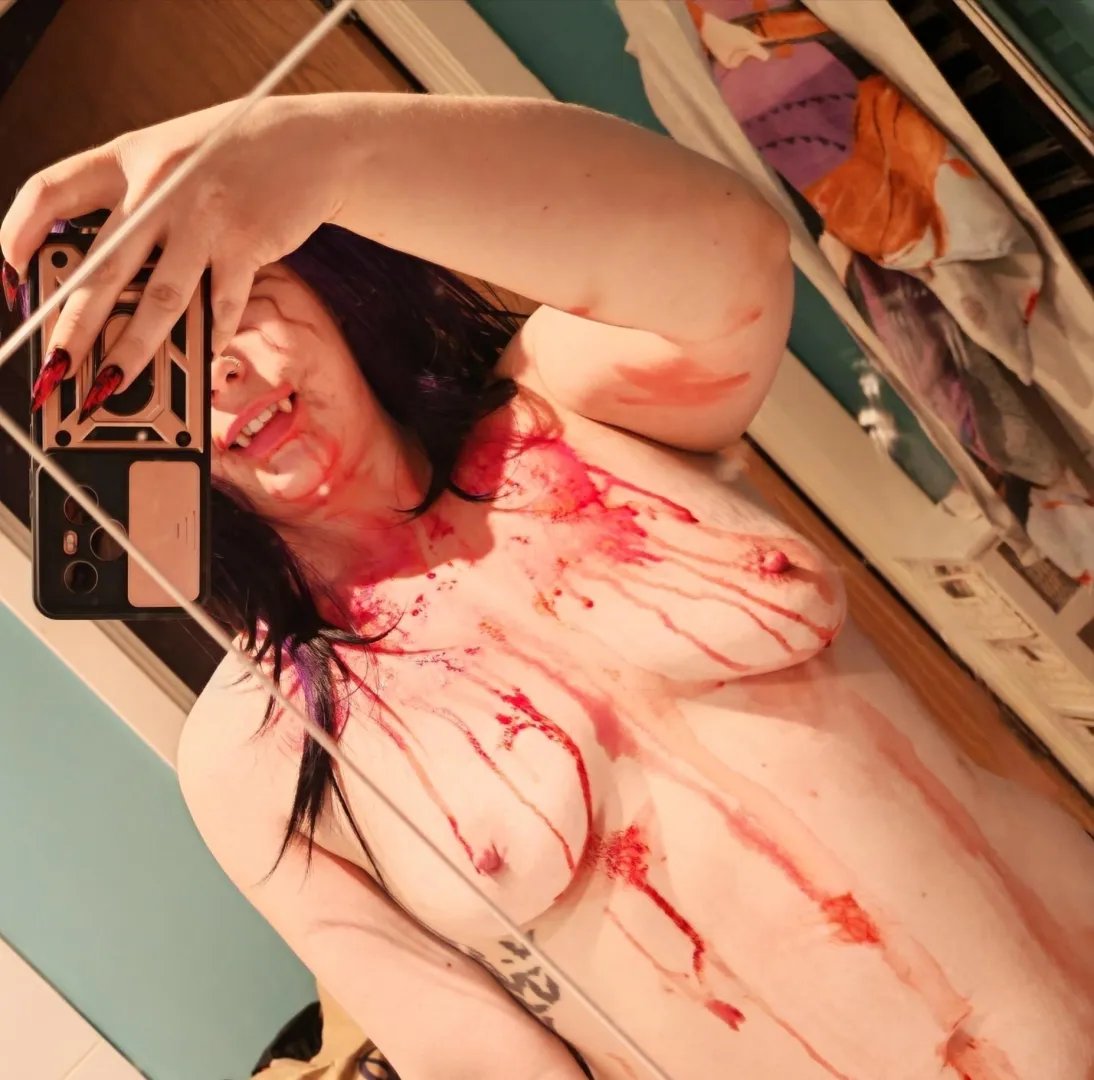 Just finished my midnight snack.. But I'm still hungry for more   