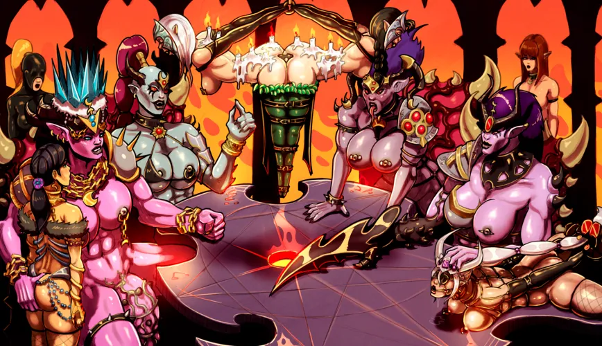 Meeting with trophies on display. by Forkonatable