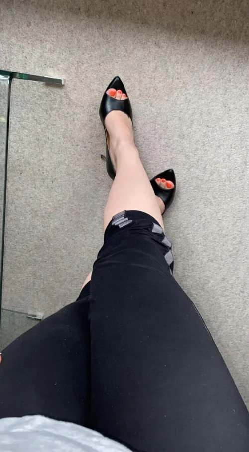 My New Black Stilettos